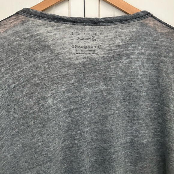 Lucky Brand Venice Burnout Men’s Size XXL Short Sleeve Notch Neck Tee - Picture 12 of 12